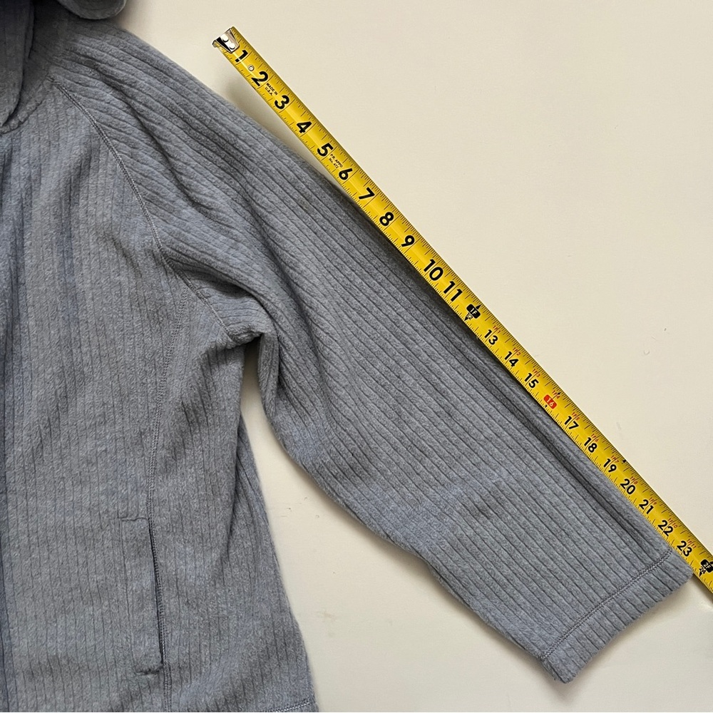 By Design Ribbed Fleece Hooded Jacket - Picture 12 of 12